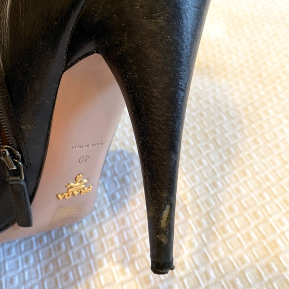 Prada Ruffle Booties - Picture 5 of 7